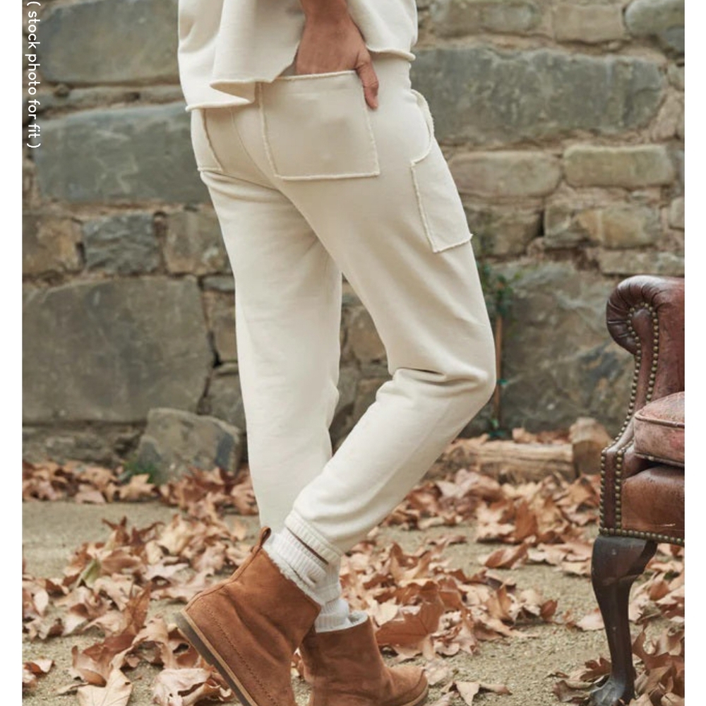 Frank & Eileen Eamon Jogger Sweatpant in Vintage White - Picture 10 of 10